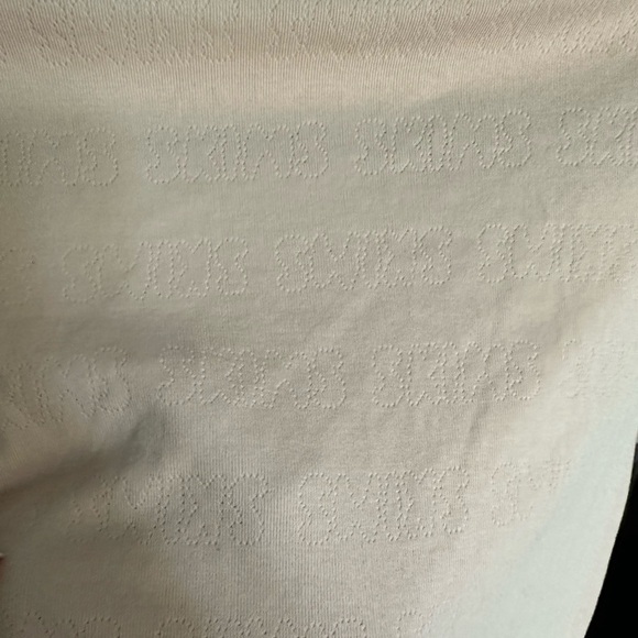 NWT Skims Logo Pointelle T-Shirt - Picture 6 of 8